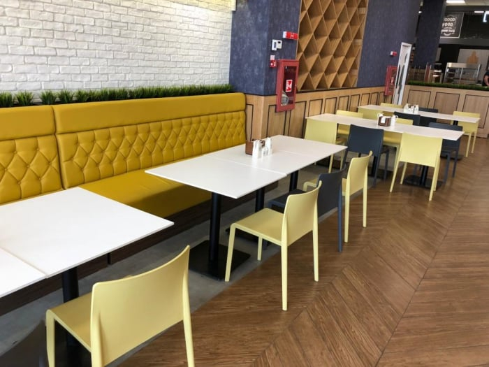 Canapea cu nasturi si spatar inalt pentru HoReCa - KHERAI [3]