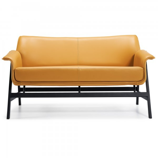 Canapea de birou sculturala cu cadru din metal - SPACE [1]