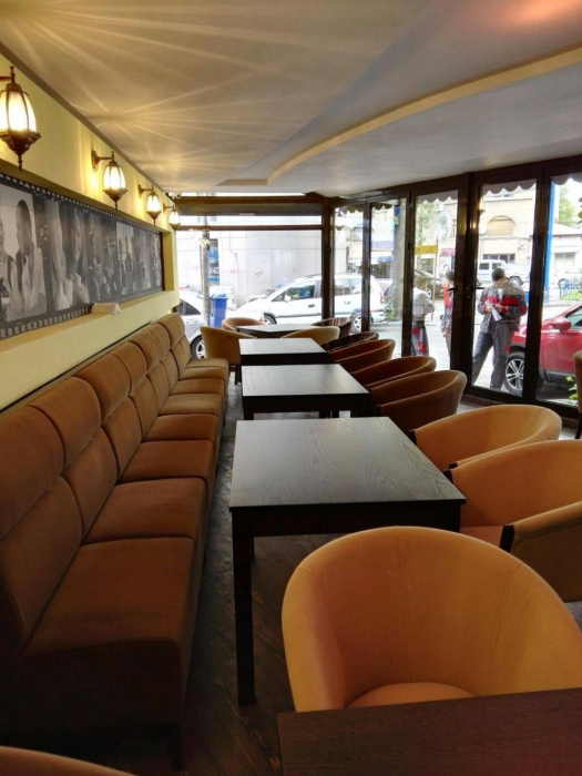 Canapea la comanda pentru restaurant / cafernea in stil Biofilic - JESSY [17]