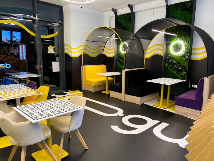 Canapele modulare tapitate cu baza din PAL melaminat POLLO [12]