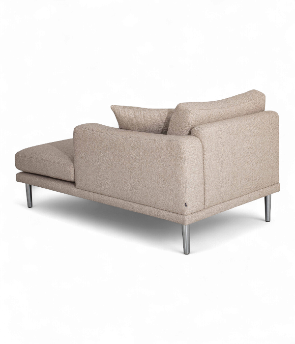 Bancheta moderna cu picioare metalice pentru office - MOON [2]