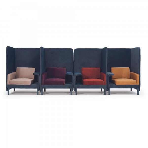 Canapea office cu spatar inalt fono absorbant - EMPERIA [10]