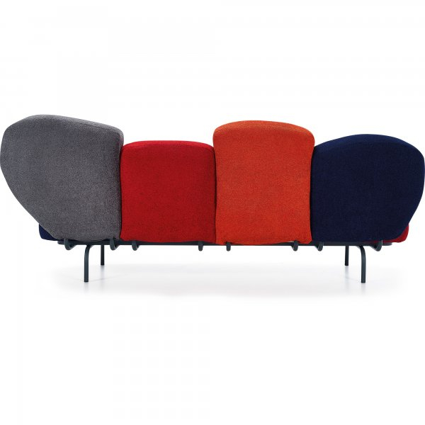 Canapea office in stil neo retro cu 3 locuri - BONNYFOOD [4]