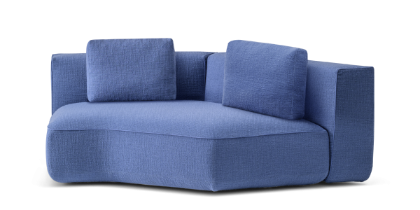 Coltar lounge tapitat si modular pentru office - JEFF 010 [1]