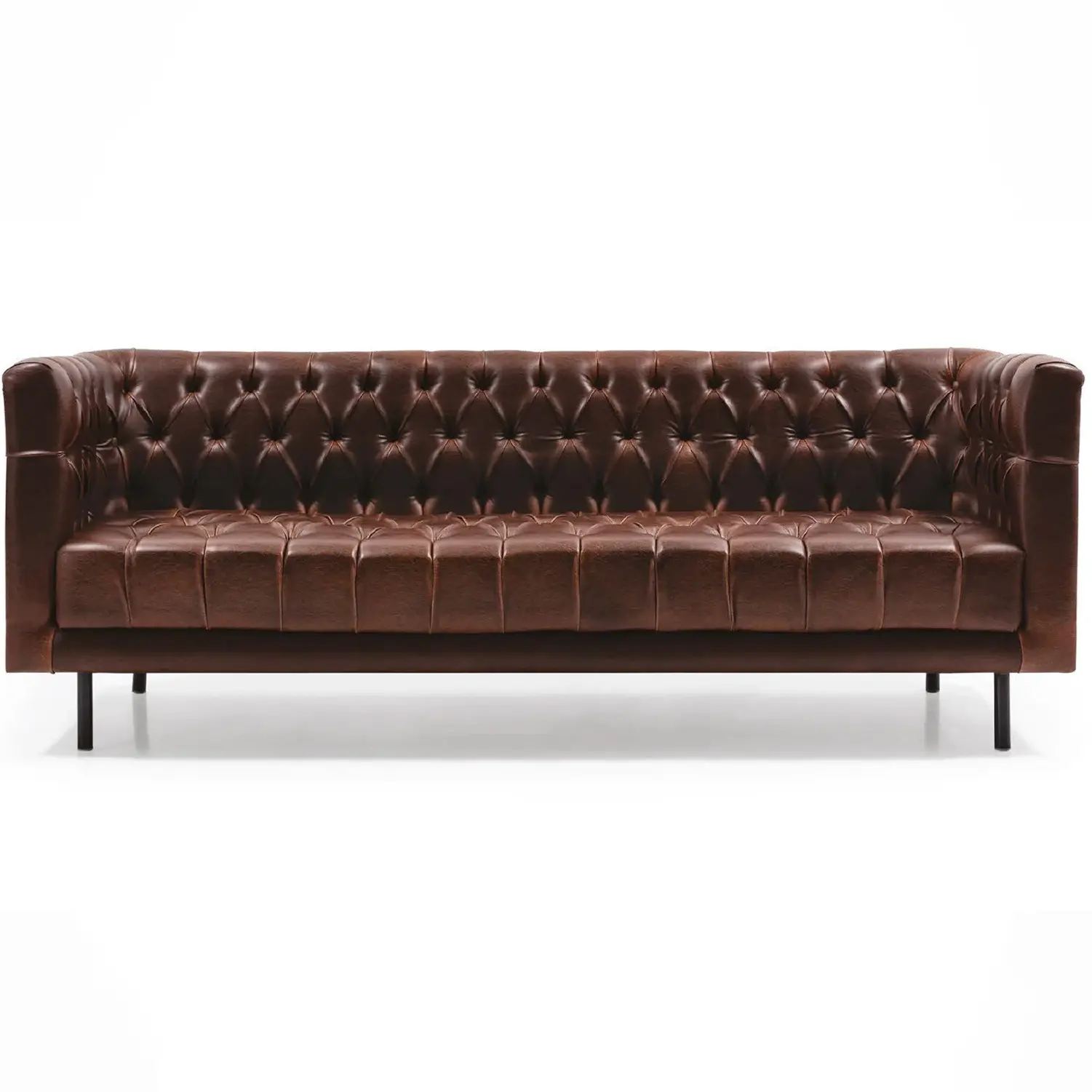 Canapea tip chesterfield pentru restaurant complet tapitata EARL [1]