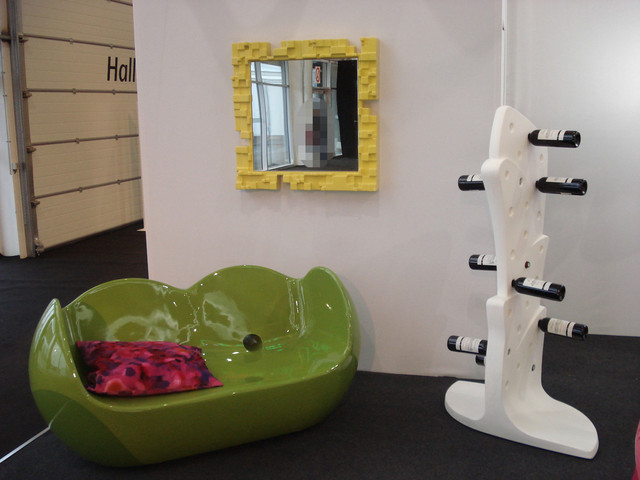 Canapele in stil mid century din plastic pentru exterior - BLOSSY [2]