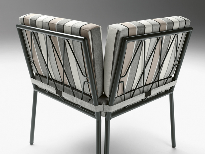 Canapele coltar modulare tapitate de exterior ZERO 209 [2]