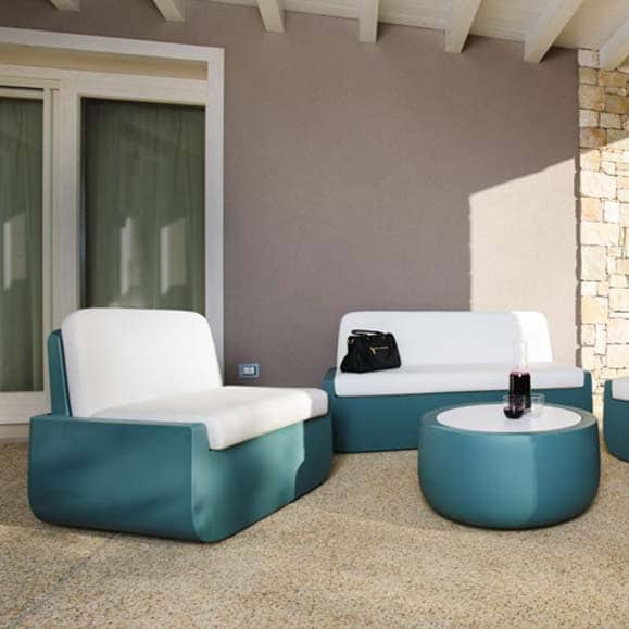 Fotoliu din plastic pentru terasa / gradina - BOLD ARMCHAIR [2]