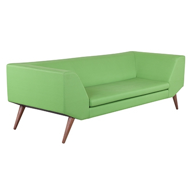 Canapele moderne tapitate 2 locuri structura lemn office birou sala asteptare PIANO [2]