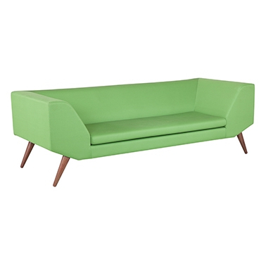 Canapele moderne tapitate 2 locuri structura lemn office birou sala asteptare PIANO [1]