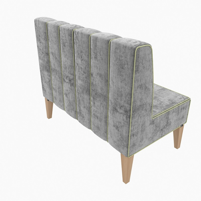Canapea tapitata in stil minimalist geometric - HANNA [5]