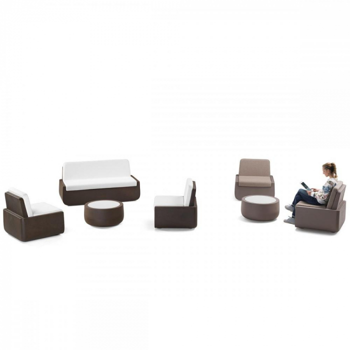 Canapele luminoase din plastic pentru exterior BOLD SOFA [9]