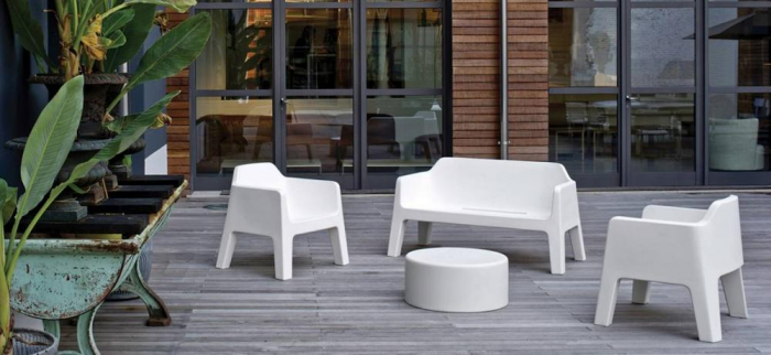 Canapele pentru exterior din plastic PLUS 636 [10]