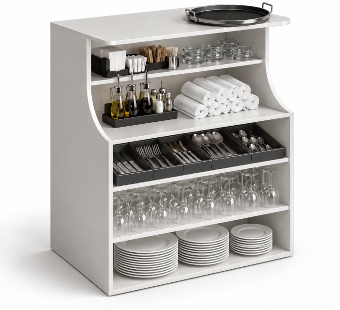 Consola gheridon pentru restaurante si cantine - WAITER [3]