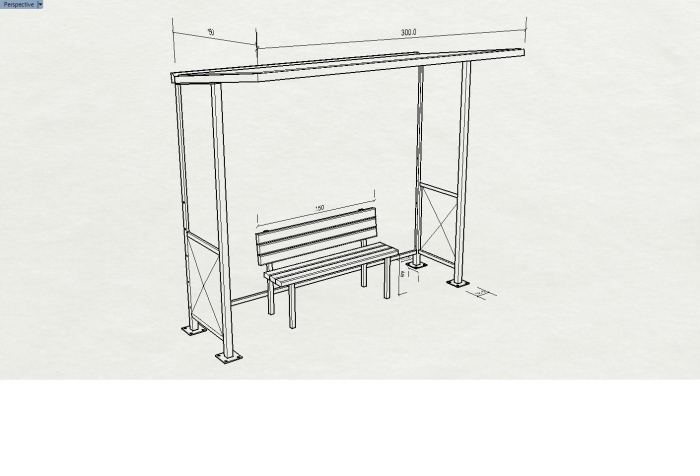 DEFNE Mobilier urban stradal Statie de autobuz [3]