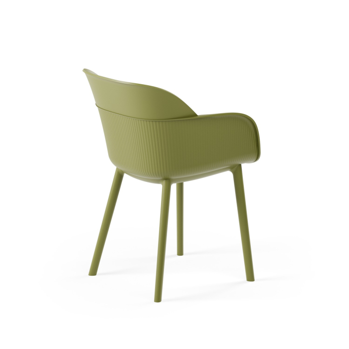 Demifotoliu din plastic pentru exterior - SHELL-P [2]