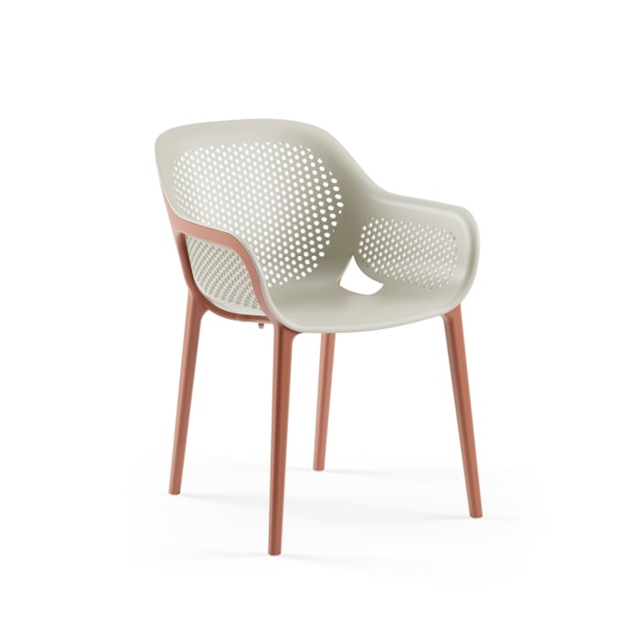 Demifotoliu din plastic pentru exterior / terasa - ATRA [1]