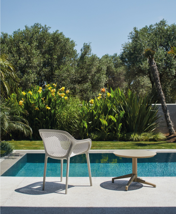 Demifotoliu din plastic pentru exterior / terasa - ATRA [5]