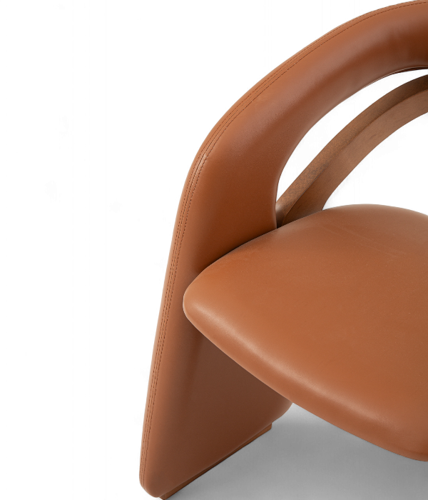 Demifotoliu la comanda cu design sculptural organic modern - LUI [7]