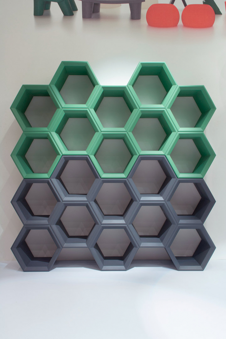 Vitrina bar din plastic, modulara pentru evenimente - HEXA [4]