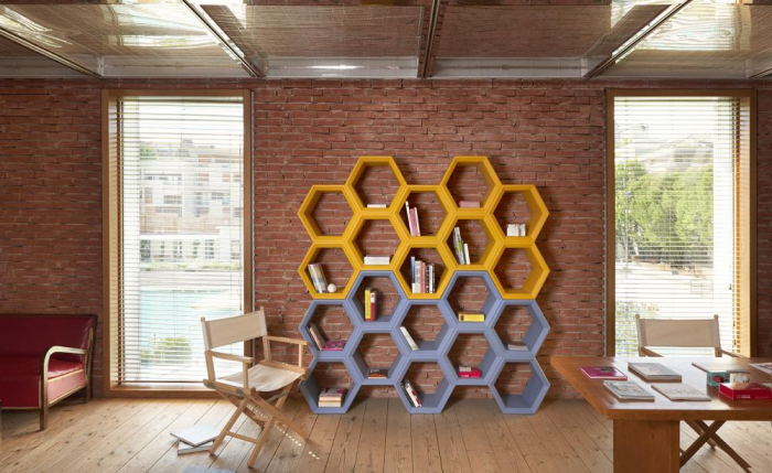 Vitrina bar din plastic, modulara pentru evenimente - HEXA [3]