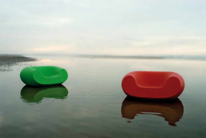 Fotoliu de relaxare pentru terasa, piscina si plaja - CHUBBY [4]