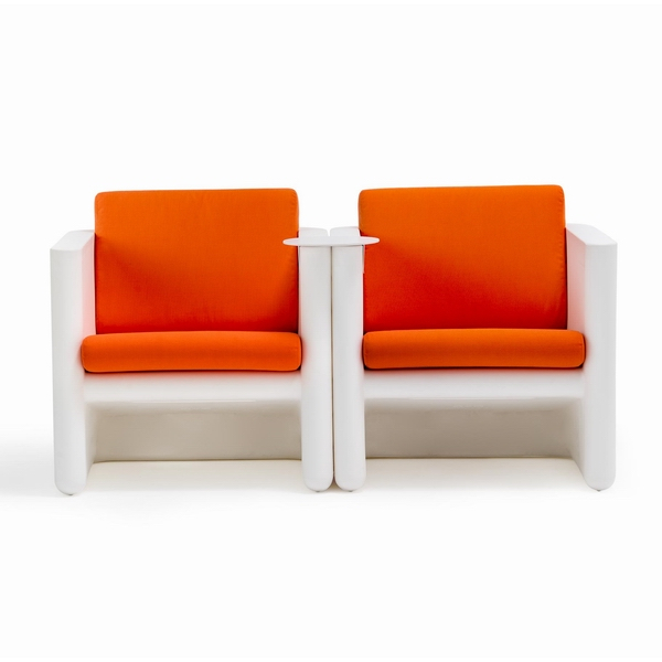 Fotoliu lounge din plastic pentru terasa SUNSET 625 [6]