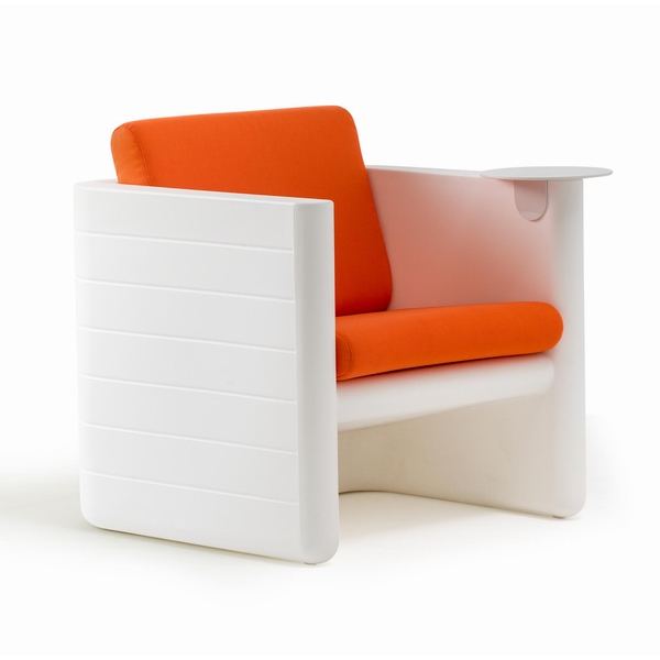 Fotoliu lounge din plastic pentru terasa SUNSET 625 [2]