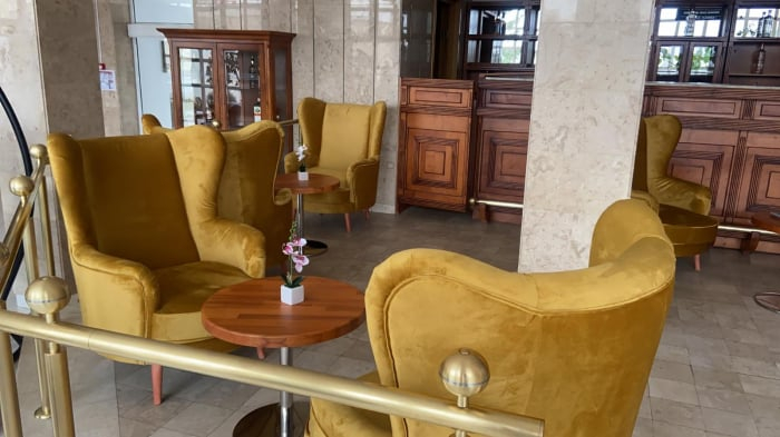 Fotolii tapitat cu spatar inalt in stil boho pentru HoReCa - EVO_603 [7]