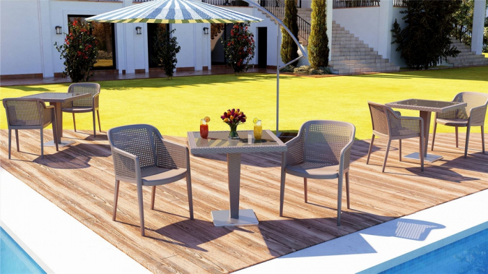 Fotolii terasa/outdoor din plastic OCTA [15]