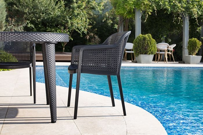 Fotolii terasa/outdoor din plastic OCTA [12]