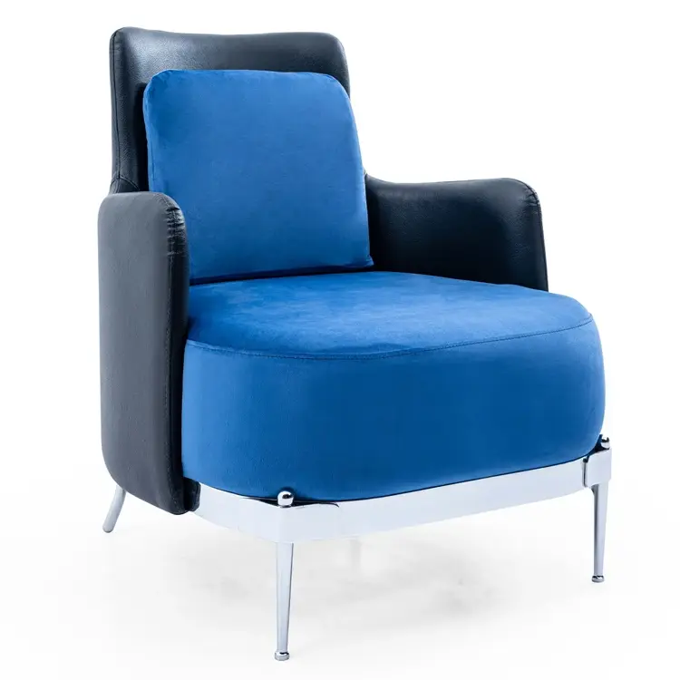 Fotoliu lounge de relaxare cu scoica tapitata BERTA [1]