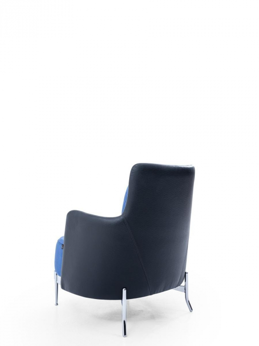 Fotoliu lounge de relaxare cu scoica tapitata BERTA [7]