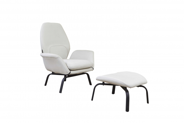 Fotoliu lounge de relaxare cu scoica tapitata BOVISA [8]