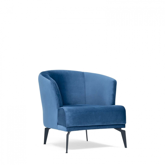 Fotoliu lounge de relaxare cu scoica tapitata DIAMOND [3]