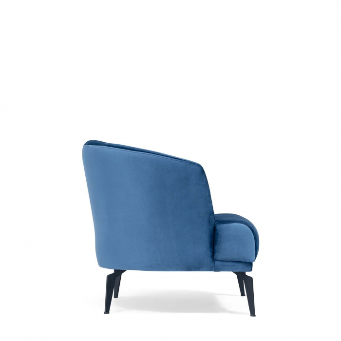 Fotoliu lounge de relaxare cu scoica tapitata DIAMOND [4]