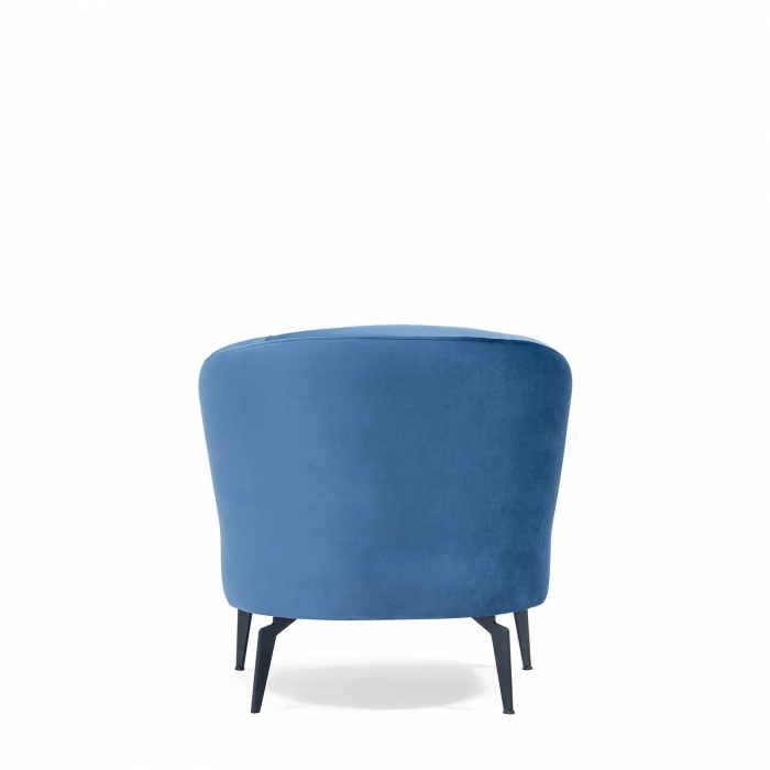 Fotoliu lounge de relaxare cu scoica tapitata DIAMOND [6]