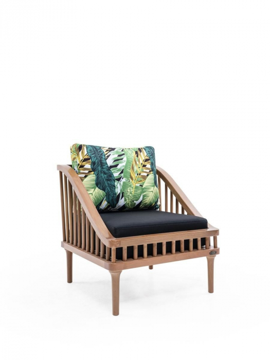 Fotoliu lounge de relaxare cu scoica tapitata HARLEY [3]