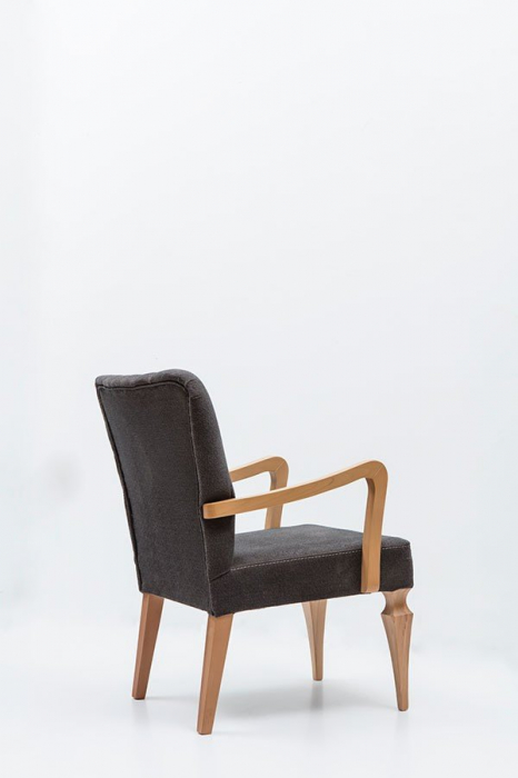 Fotoliu lounge de relaxare cu scoica tapitata PARMA [6]