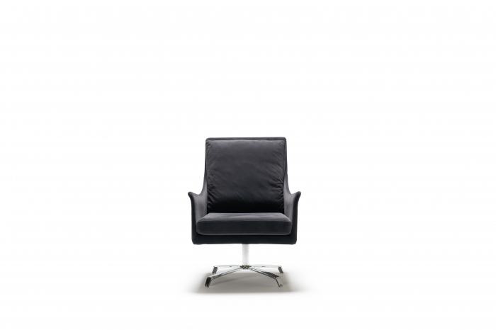 Fotoliu lounge de relaxare cu scoica tapitata SHELLBY [4]