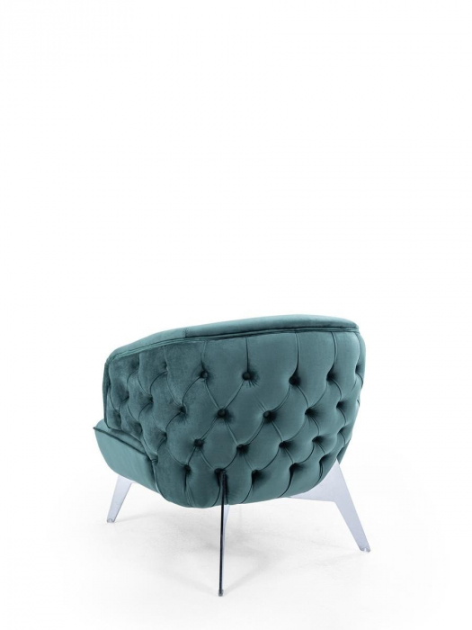 Fotoliu lounge de relaxare cu scoica tapitata tip chesterfield BUBBLE KAPITONE [5]