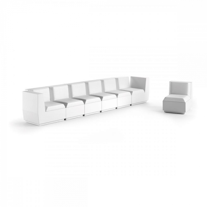 Modul coltar canapea din plastic in stil minimalist geometric - BIG CUT Corner [2]