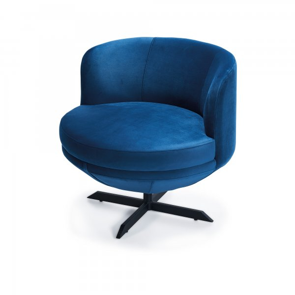 Fotoliu sala de asteptare in stil retro cu catru metalic - PETRUS [4]