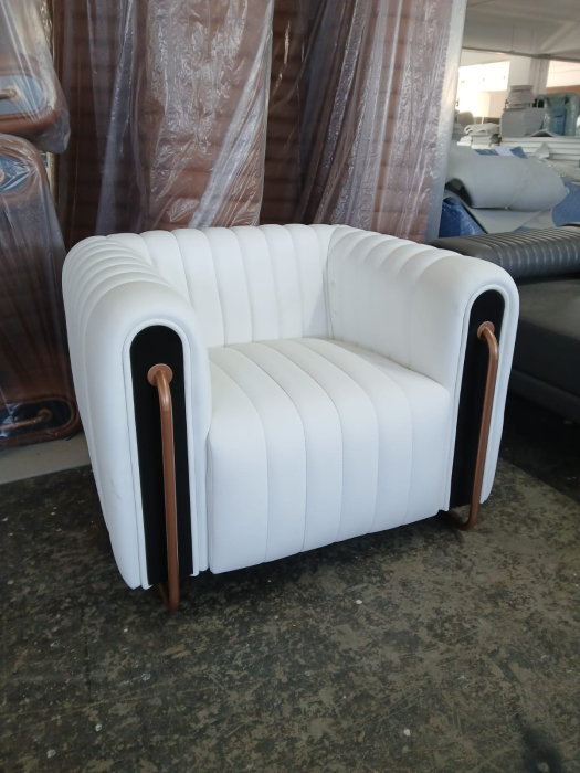 Fotoliu tapitat pentru birou in stil Neo Art Deco - LONDRA [8]