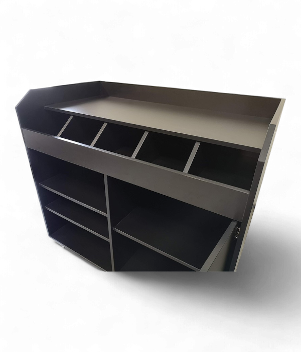 Gheridon cu roti pivotante pentru restaurant - 3002 [3]