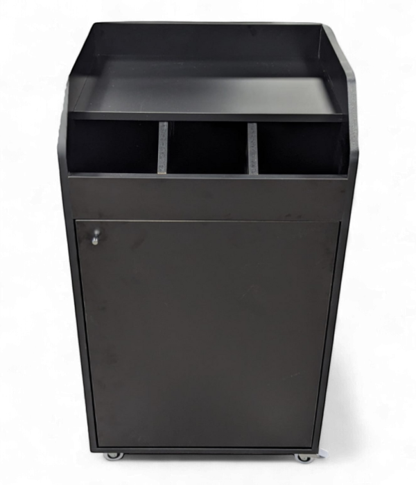 Gheridon cu usa si separator pentru tacamuri - 3003 [2]