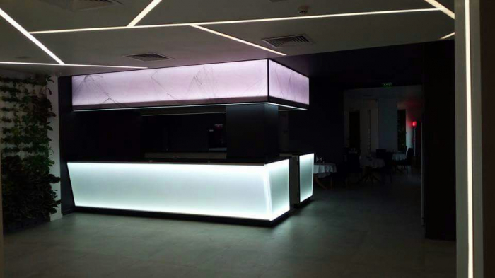 Hotel Boca Junior Timisoara, TM (2016) - Bar plexiglass [2]