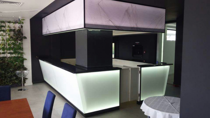 Hotel Boca Junior Timisoara, TM (2016) - Bar plexiglass [13]