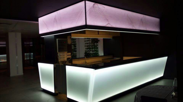 Hotel Boca Junior Timisoara, TM (2016) - Bar plexiglass [4]
