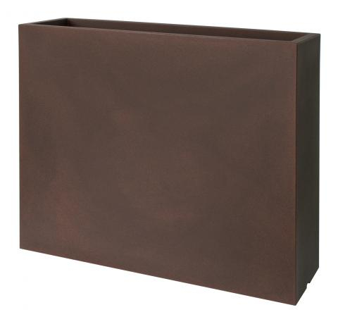 Jardiniera din plastic cu roti incluse pentru terasa - KUBE HIGH [6]